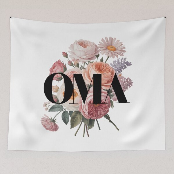 Item preview, Oma Wildflowers Grandma Women Mother's Day Christmas designed and sold by HellD3vil-Art.