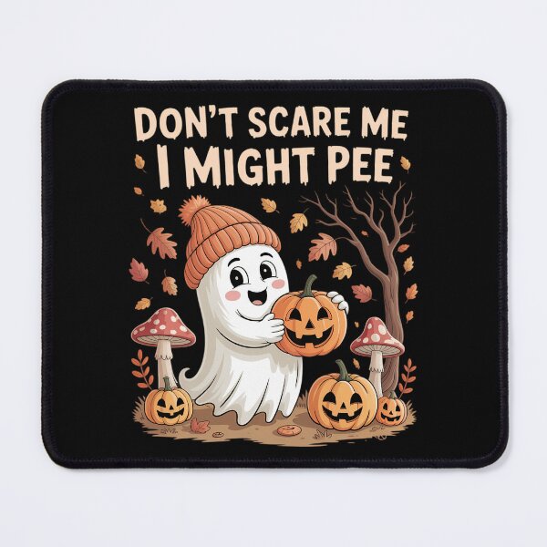 Item preview, Don't Scare Me I Might Pee Halloween Pregnancy Humor Pumpkin designed and sold by Bandikonsalez.