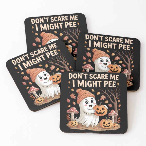 Item preview, Don't Scare Me I Might Pee Halloween Pregnancy Humor Pumpkin designed and sold by Bandikonsalez.