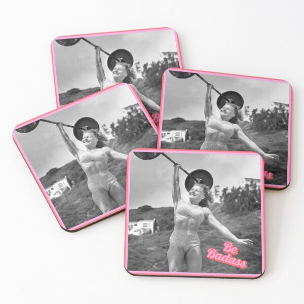 Item preview, Be Badass Strong Woman Lifting  designed and sold by TeeKid.