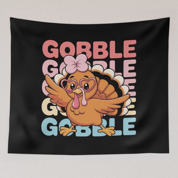Item preview, Gobble Gobble Youth Thanksgiving Cute designed and sold by Bandikonsalez.