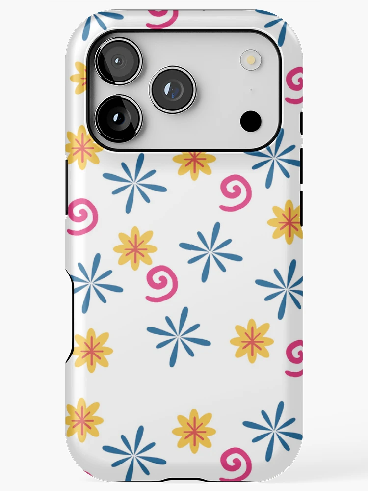 Thumbnail 1 of 4, iPhone Case, Colorfull Floral Pattern designed and sold by Gradasee.