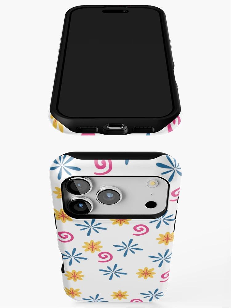 Thumbnail 3 of 4, iPhone Case, Colorfull Floral Pattern designed and sold by Gradasee.