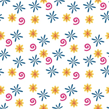 Artwork thumbnail, Colorfull Floral Pattern by Gradasee