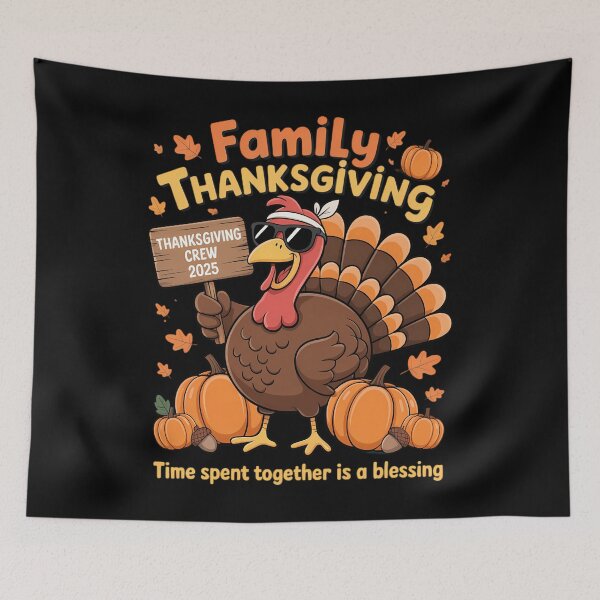 Item preview, Family Thanksgiving Crew 2025 designed and sold by Bandikonsalez.
