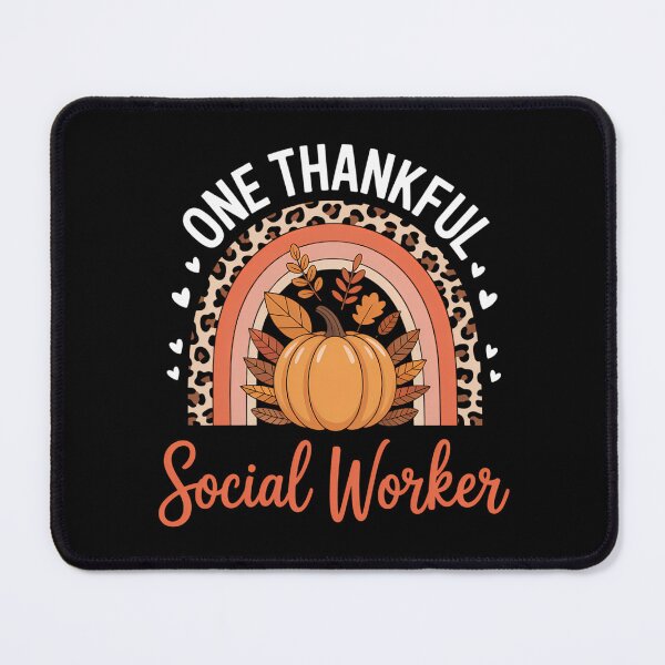 Item preview, One Thankful School Social Worker Thanksgiving School Worker designed and sold by August4Laughs25.