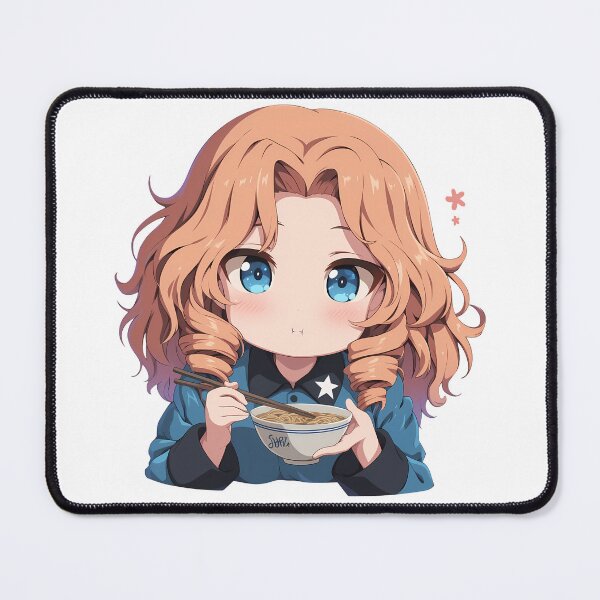 Item preview, Orange Pekoe Girls und Panzer Anime Chibi Ramen Bite designed and sold by Raslbazola.