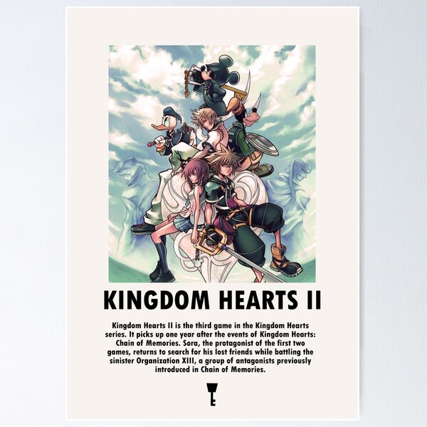 Vista previa del artículo con la obra «KINGDOM HEARTS 2», diseñado y vendido por ellz-bellz.
