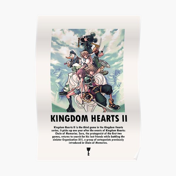 KINGDOM HEARTS 2 Póster