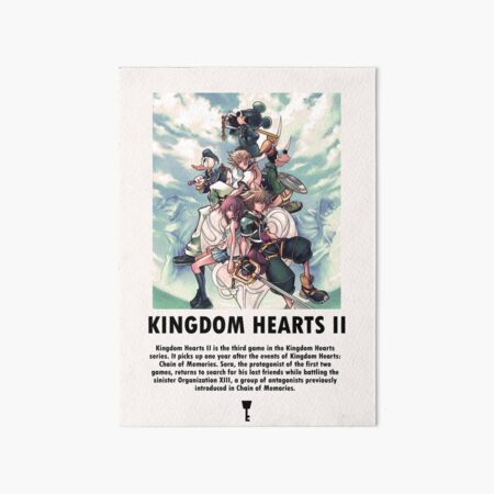 Vista previa del artículo con la obra «KINGDOM HEARTS 2», diseñado y vendido por ellz-bellz.
