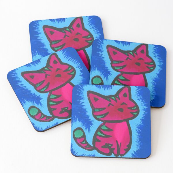 Item preview, Blue/Pink/Teal Tiger designed and sold by Flora Su.