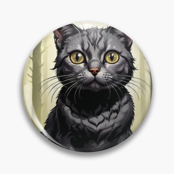 Item preview, Black cat in the woods designed and sold by RazzPatazz.