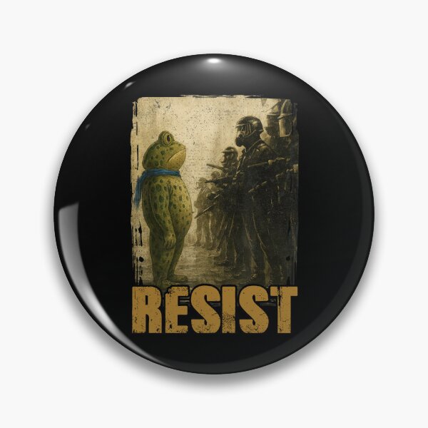 Item preview, Portland Frog Resist Protest Vintage  designed and sold by collinswired.
