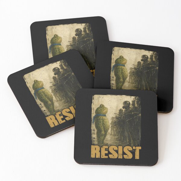 Item preview, Portland Frog Resist Protest Vintage  designed and sold by collinswired.