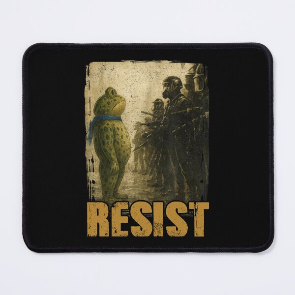 Item preview, Portland Frog Resist Protest Vintage designed and sold by collinswired.