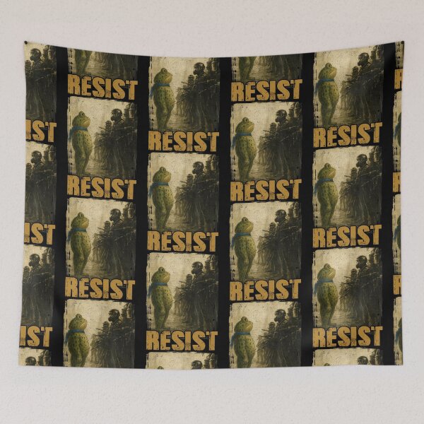 Item preview, Portland Frog Resist Protest Vintage  designed and sold by collinswired.