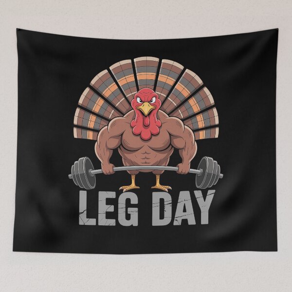 Item preview, Deadlifting Turkey Thanksgiving Leg Day designed and sold by Bandikonsalez.