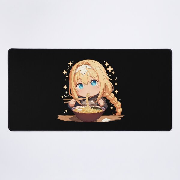 Item preview, Alice Zuberg Sword Art Online Anime Ramen Kawaii Chibi designed and sold by Raslbazola.