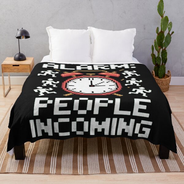 Item preview, People Incoming Funny Introvert designed and sold by ArnethiaHoward.