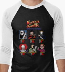 Horror Fighter Men's Baseball ¾ T-Shirt