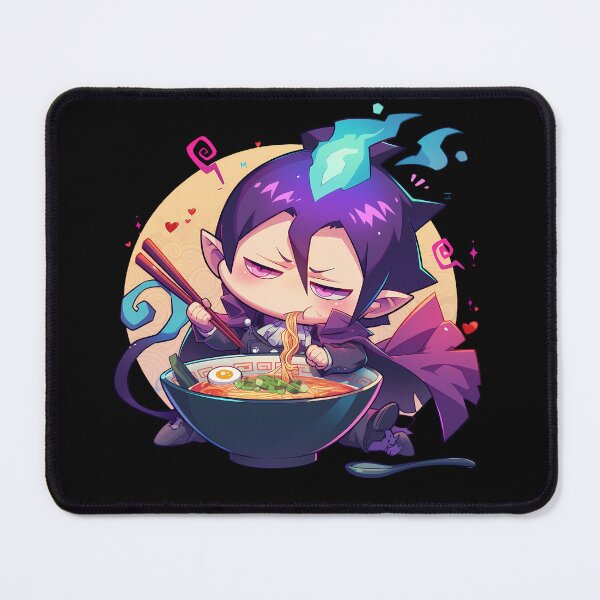 Item preview, Blue Exorcist Mephisto Pheles Ramen Devilish Charm Kawaii Anime designed and sold by Raslbazola.