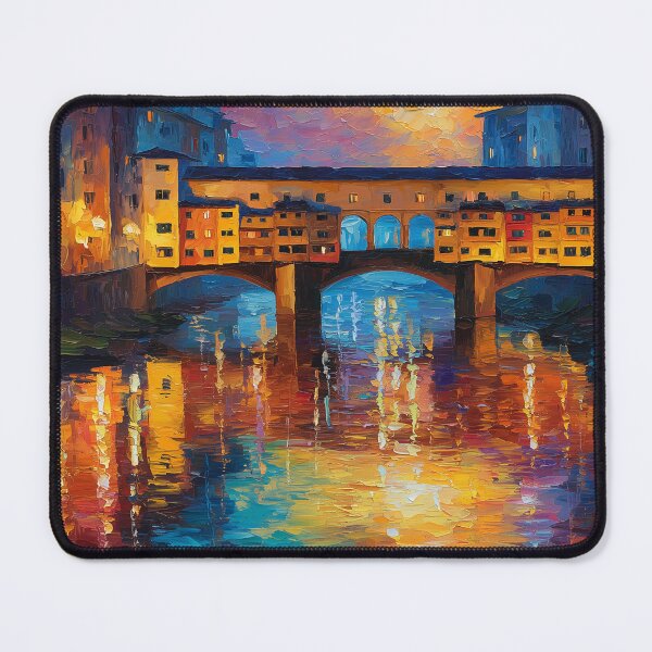Item preview, Florence at Dusk: Ponte Vecchio Dreams designed and sold by ArgentoArt.