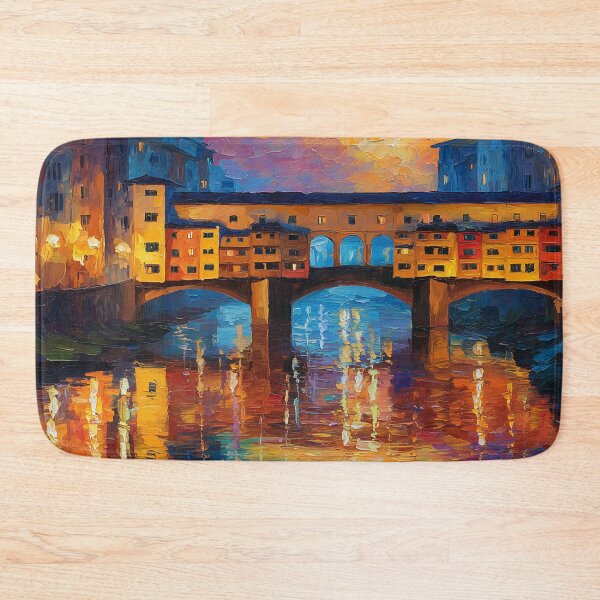 Item preview, Florence at Dusk: Ponte Vecchio Dreams designed and sold by ArgentoArt.