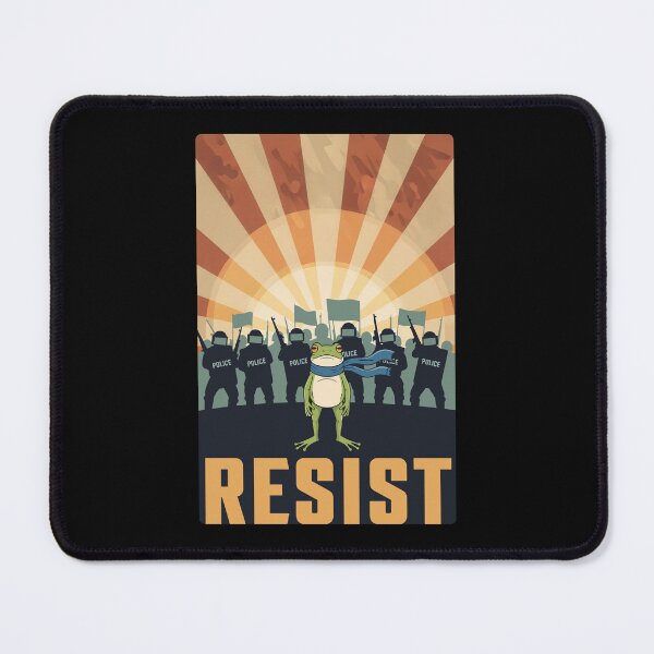 Item preview, Resist Portland Frog designed and sold by collinswired.