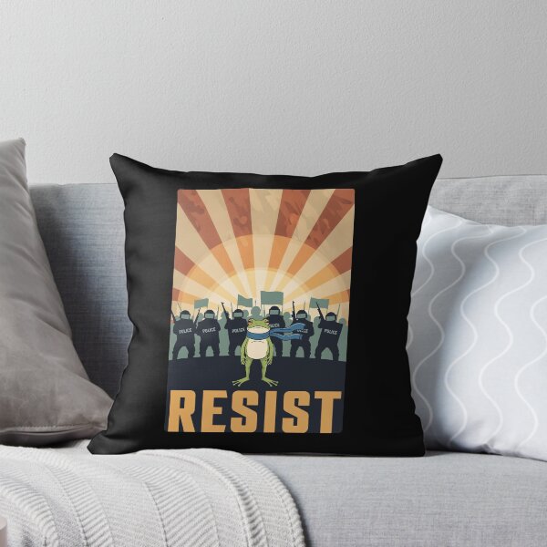 Item preview, Resist Portland Frog designed and sold by collinswired.