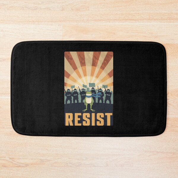Item preview, Resist Portland Frog designed and sold by collinswired.