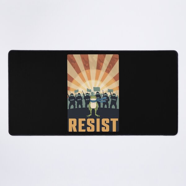 Item preview, Resist Portland Frog designed and sold by collinswired.