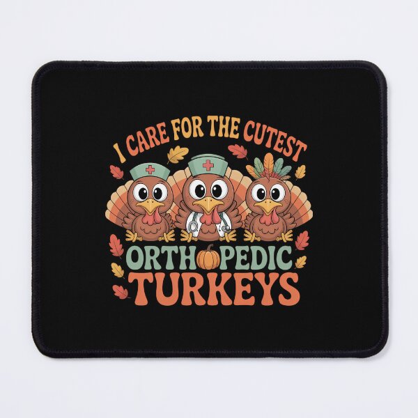 Item preview, Orthopedic Thanksgiving Cutest Turkeys Ortho Nurse Case designed and sold by Idarmotar.
