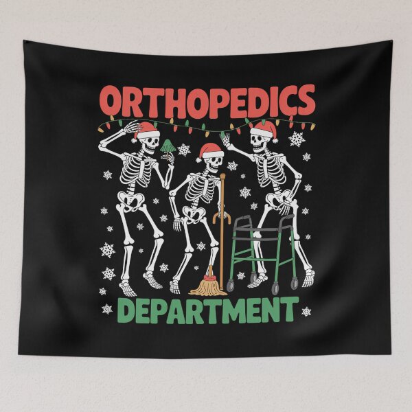 Item preview, Orthopedics Department Christmas Skeleton Ortho Nurse Xmas designed and sold by Idarmotar.