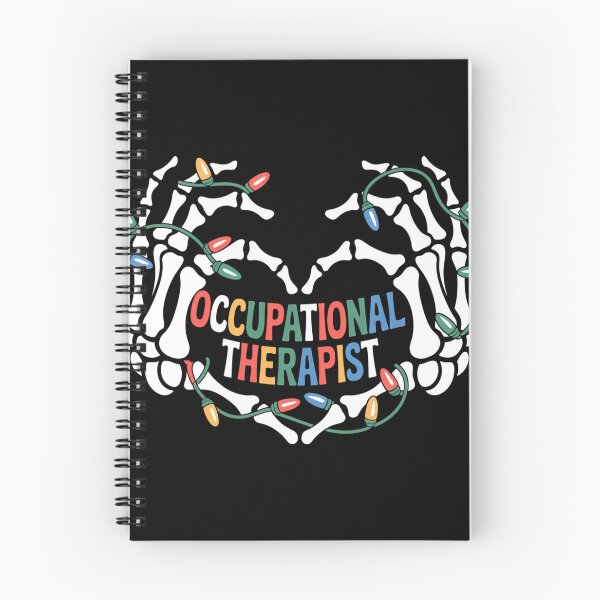 Item preview, OT Occupational Therapy Skeleton Hand Heart Christmas Light designed and sold by Idarmotar.