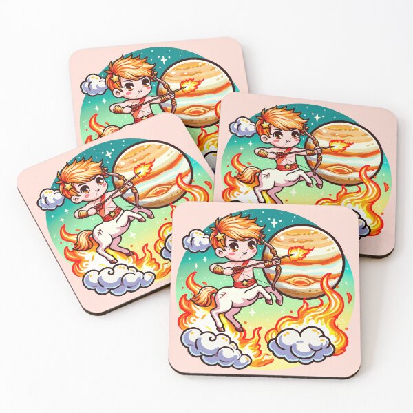 Item preview, Cute Sagittarius with Jupiter Rising designed and sold by Ghost on Toast.