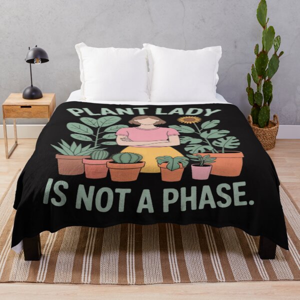 Item preview, Plant Lady Is Not a Phase Eco Botanical designed and sold by ChrisRhea8h.