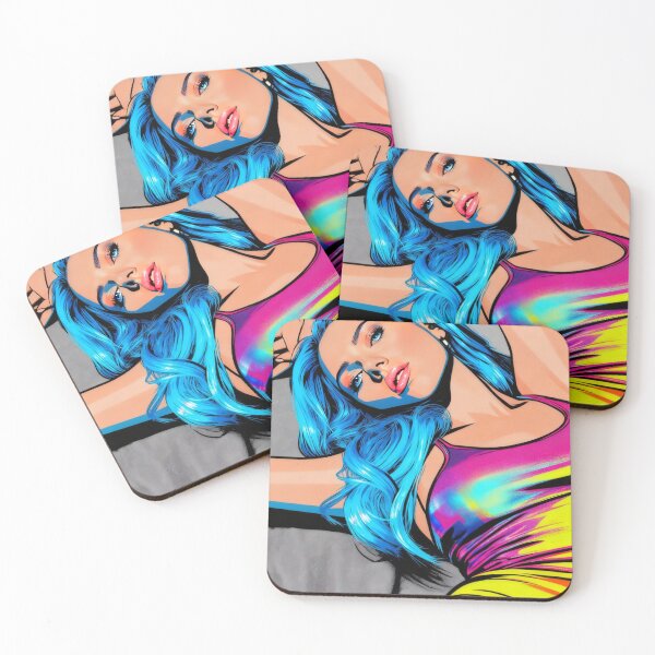Item preview, Scarlett's Gaze - Pop Art  designed and sold by CleverCulture.