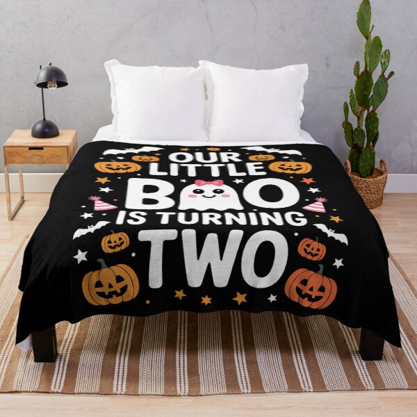 Item preview, Our Little Boo Is Turning Two Yr 2nd Birthday Girl Halloween designed and sold by Idarmotar.