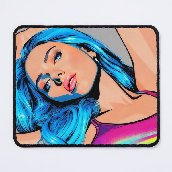 Item preview, Scarlett's Gaze - Pop Art  designed and sold by CleverCulture.