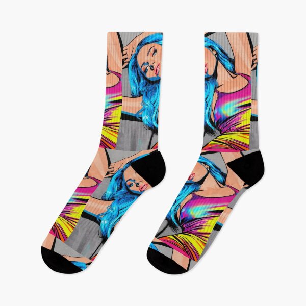 Item preview, Scarlett's Gaze - Pop Art  designed and sold by CleverCulture.