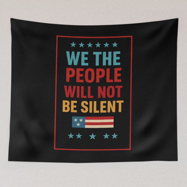 Item preview, We The People will not be silent, No Kings In America, Democracy designed and sold by YourgiftShop.