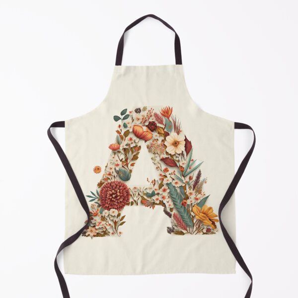 Item preview, Floral A Monogram - Vintage Botanical Initial designed and sold by BinormalStuidos.