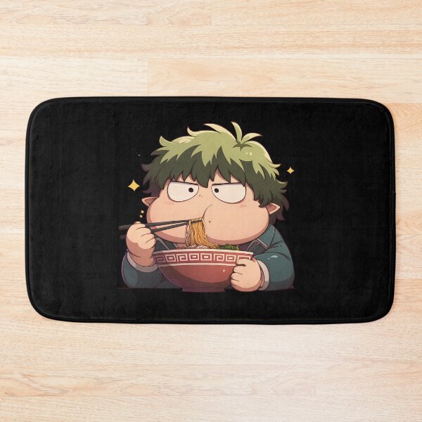Item preview, Blue Exorcist Amaimon Enjoying Ramen Mischievous Demon Kawaii Anime designed and sold by Raslbazola.