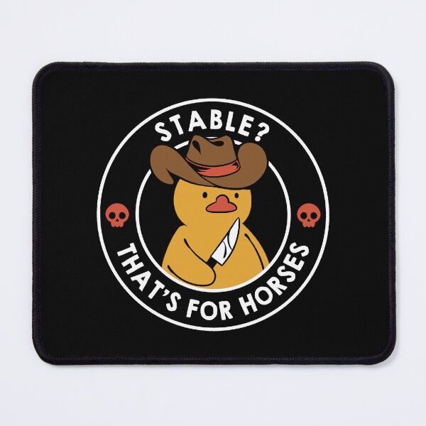 Item preview, Stable? That's for Horses Violent Duck by Tobe Fonseca designed and sold by Tobe Fonseca®.