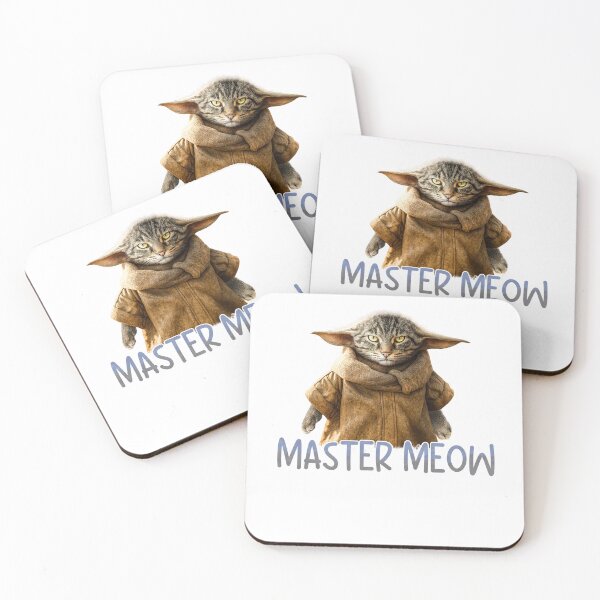 Item preview, Funny Master Meow Cat designed and sold by RebeccaLittlee.