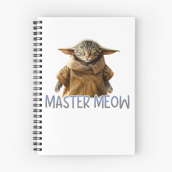 Item preview, Funny Master Meow Cat designed and sold by RebeccaLittlee.
