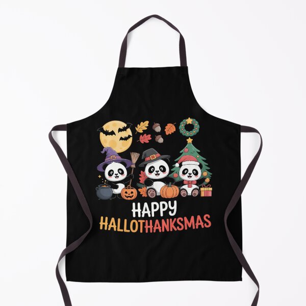 Item preview, Panda Halloween Christmas Happy Hallothanksmas Panda designed and sold by Idarmotar.