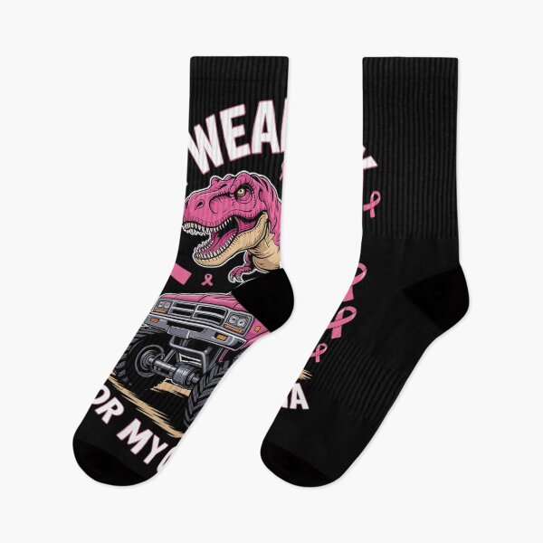 Item preview, Grandma Lovers Breast Cancer Awareness Dinosaur designed and sold by marcusry.