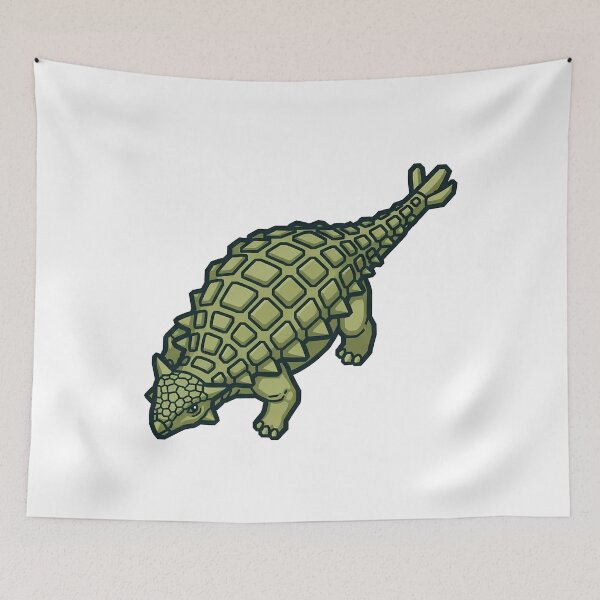 Item preview, Ankylosaurus Dinosaur Pixel Art designed and sold by k3rstman1.