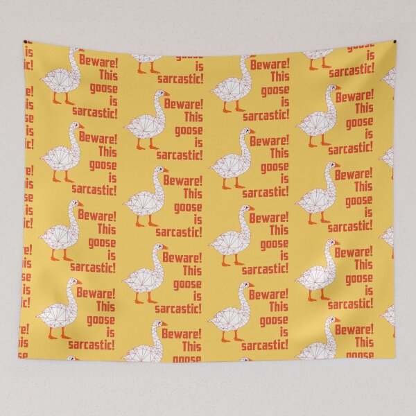 Item preview, Beware! This goose is sarcastic! designed and sold by Newprojectart.